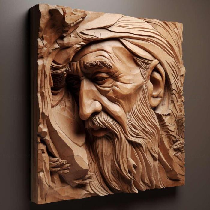 نموذج ثلاثي الأبعاد لآلة CNC 3D Art 